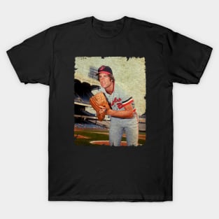 Jim Palmer in Baltimore Orioles T-Shirt